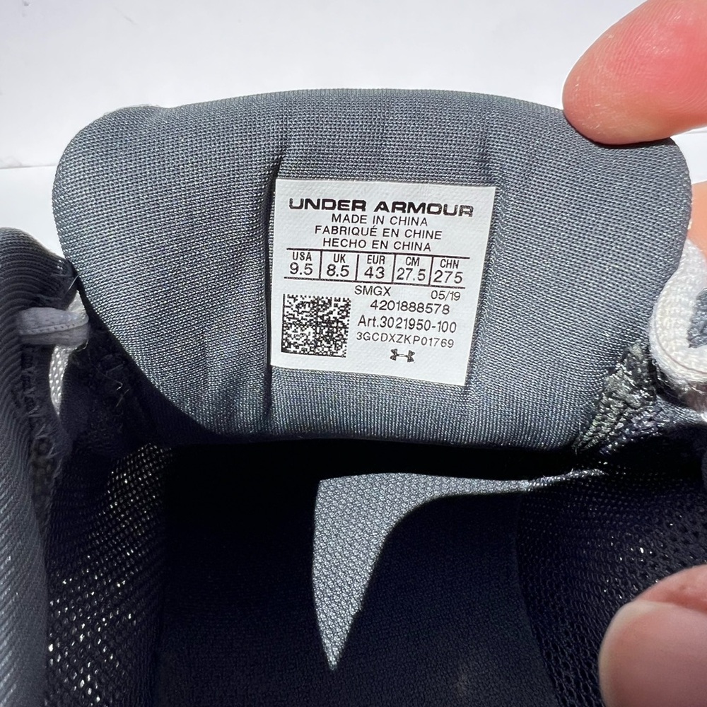 Under Armour Grey Sneakers - Picture 3 of 4